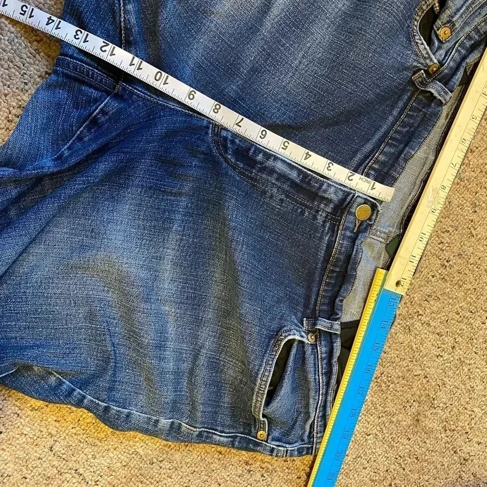 Lauren Ralph Lauren Blue Jeans Classic Straight Women Plus Size 20W Pockets